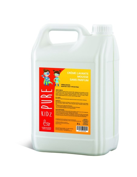 Savon corps et cheveux Pure kidz Bidon de 5L