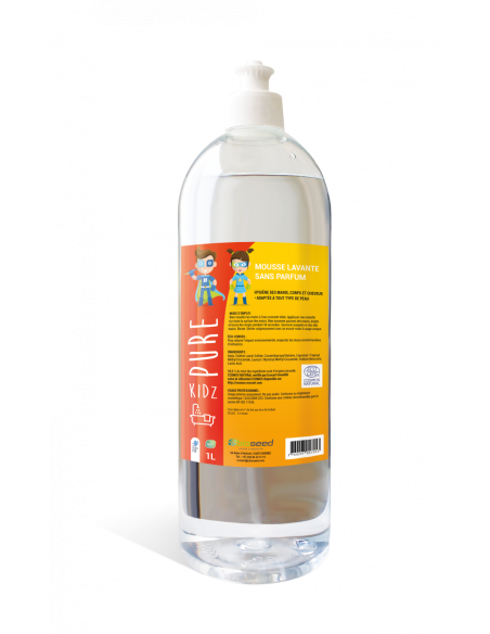 Savon corps et cheveux Pure kidz Flacon de 1L