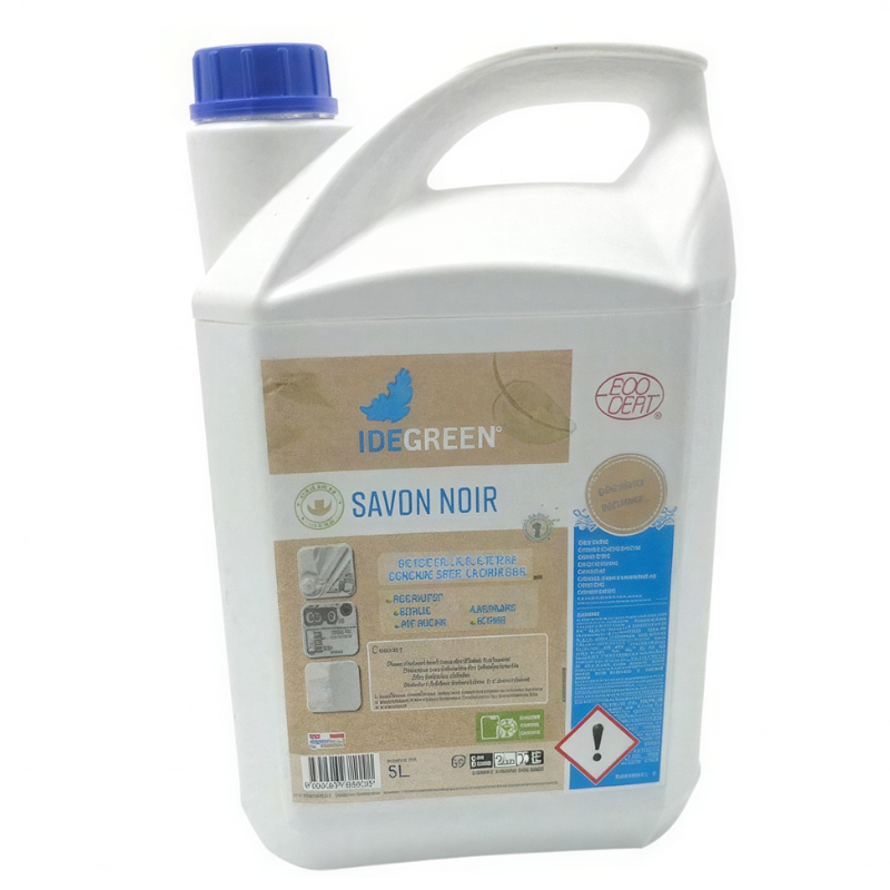 RESPECT'HOME Savon noir liquide ECOCERT - Bidon 5L