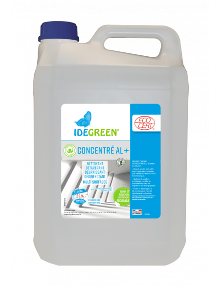 Nettoyant dégraissant désinfectant Ecocert Respect Home Concentré AL+ Bidon 5L