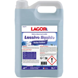 Lessive liquide Lagor Parfum fraicheur Bidon 5L