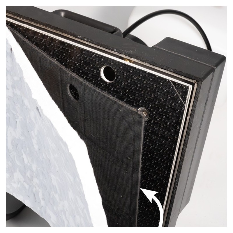 Monobrosse TITAN SQUARE orbital, réservoir 12L SPRINTUS