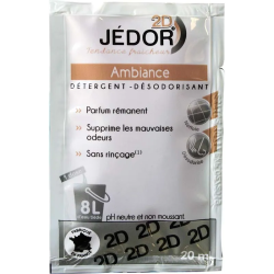 Détergent surodorant   Jedor 2D Ambiance dosettes 20ml - Ct. de 250