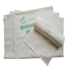 Sac 130L BD biodégradable 40µ Carton de 100 - 10rlx de 10sacs