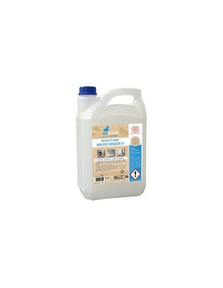 Vinaigre ménager Concentré 14° ECOCERT Respect Home - Bidon 5L