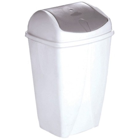 Poubelle couvercle basculant 20L plastique