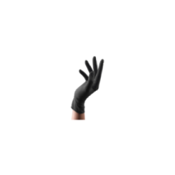 Gant nitrile Standard noir non poudré - Boite de 100 gants