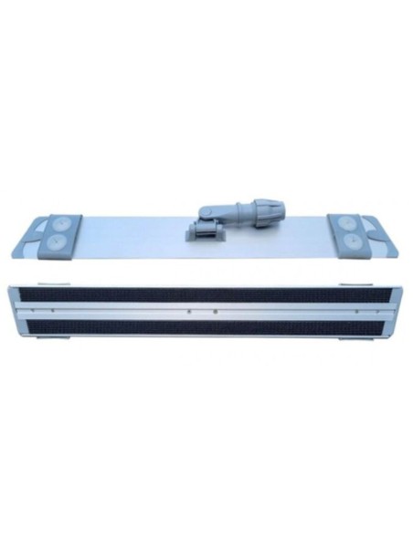 Monture aluminium pour frange velcro 60cm