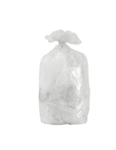 Sac poubelle 110L BD Transparent - Spécial Ent Nett - Carton de 200 - 8 rlx de 25 sacs