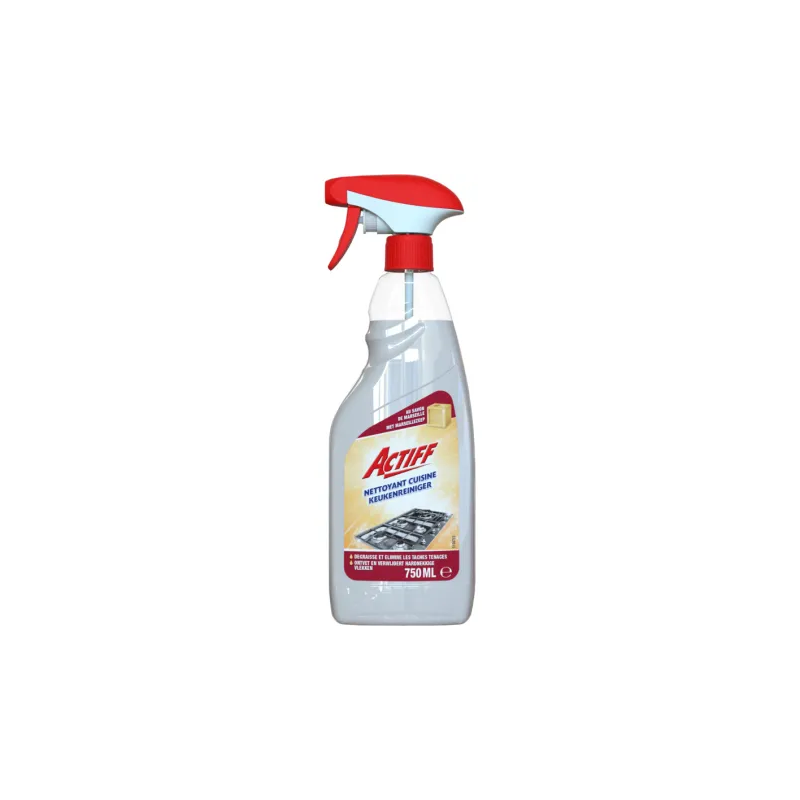 Nettoyant dégraissant cuisine au savon de Marseille ACTIFF Flacon de 750 ml