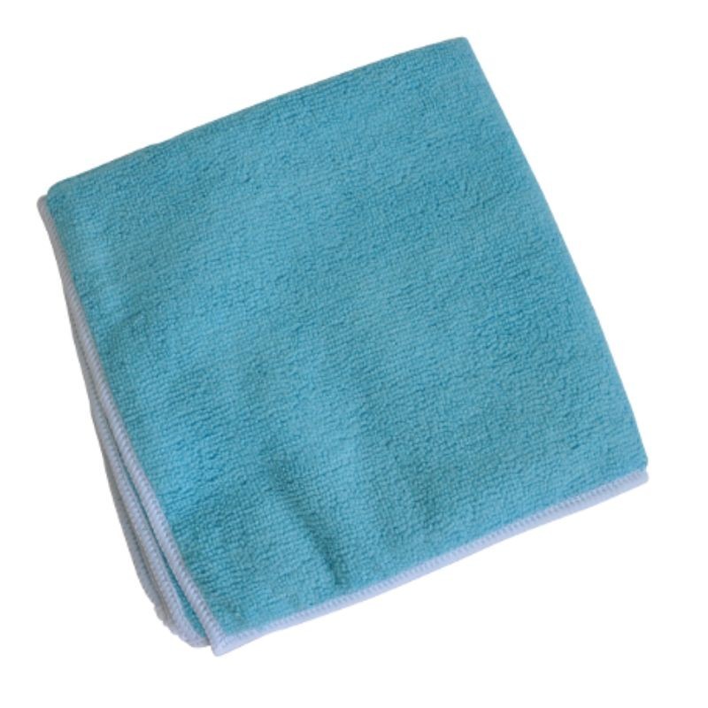 Lavette microfibre premium Bleu 320g/M lot de 5