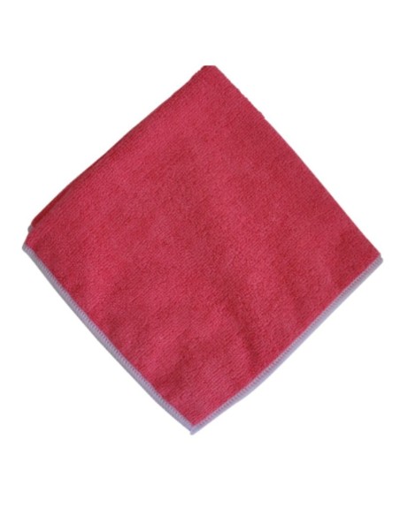 Lavette microfibre premium Rose 320g/M lot de 5