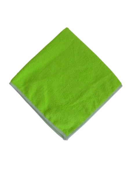 Lavette microfibre premium Vert 320g/M lot de 5