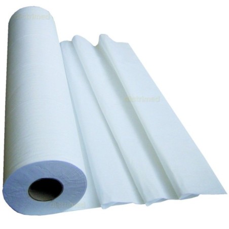 Drap d'examen 135fts 50cm - 2 Plis - Pure Ouate - Carton de 6 rouleaux