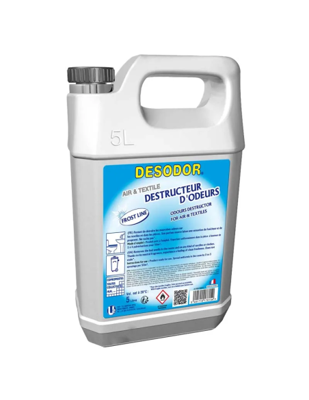 Destructeur d'odeur  air et textile Bidon  de 5L