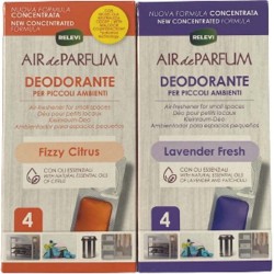 Diffuseurs désodorisant autocollants Lot de 4