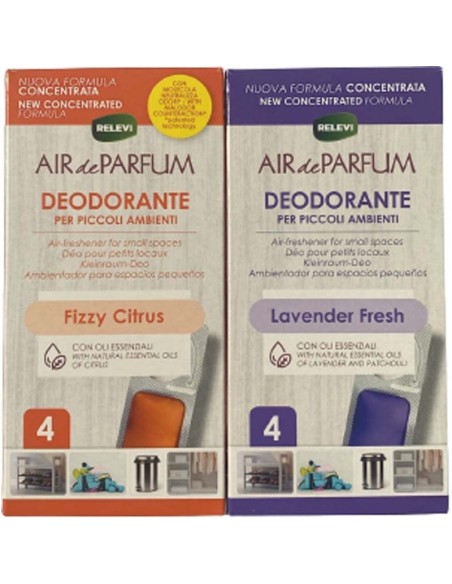 Diffuseurs désodorisant autocollants Lot de 4