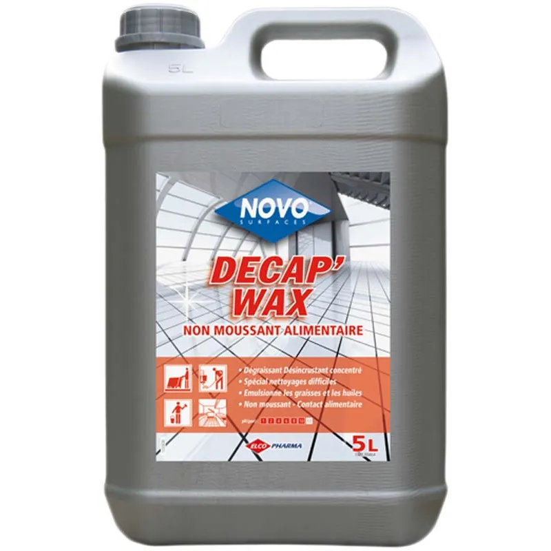 Dégraissant  surpuissant non moussant DECAP WAX