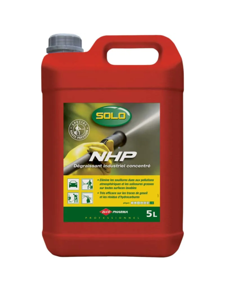 Dégraissant industriel concentré  SOLO NHP Bidon de 5L