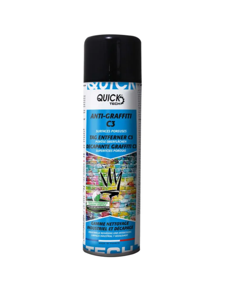 Anti graffiti C3 surfaces poreuses Aérosol de 500ml