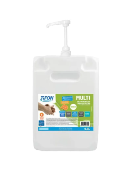 Gel nettoyant d'atelier microbilles sans solvant Parfum orange Bidon de 4,5L
